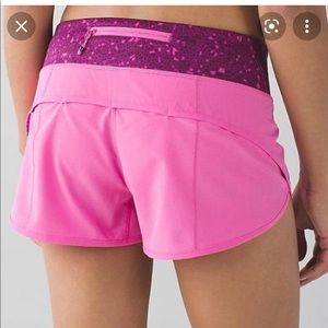 Lululemon Speed Shorts
